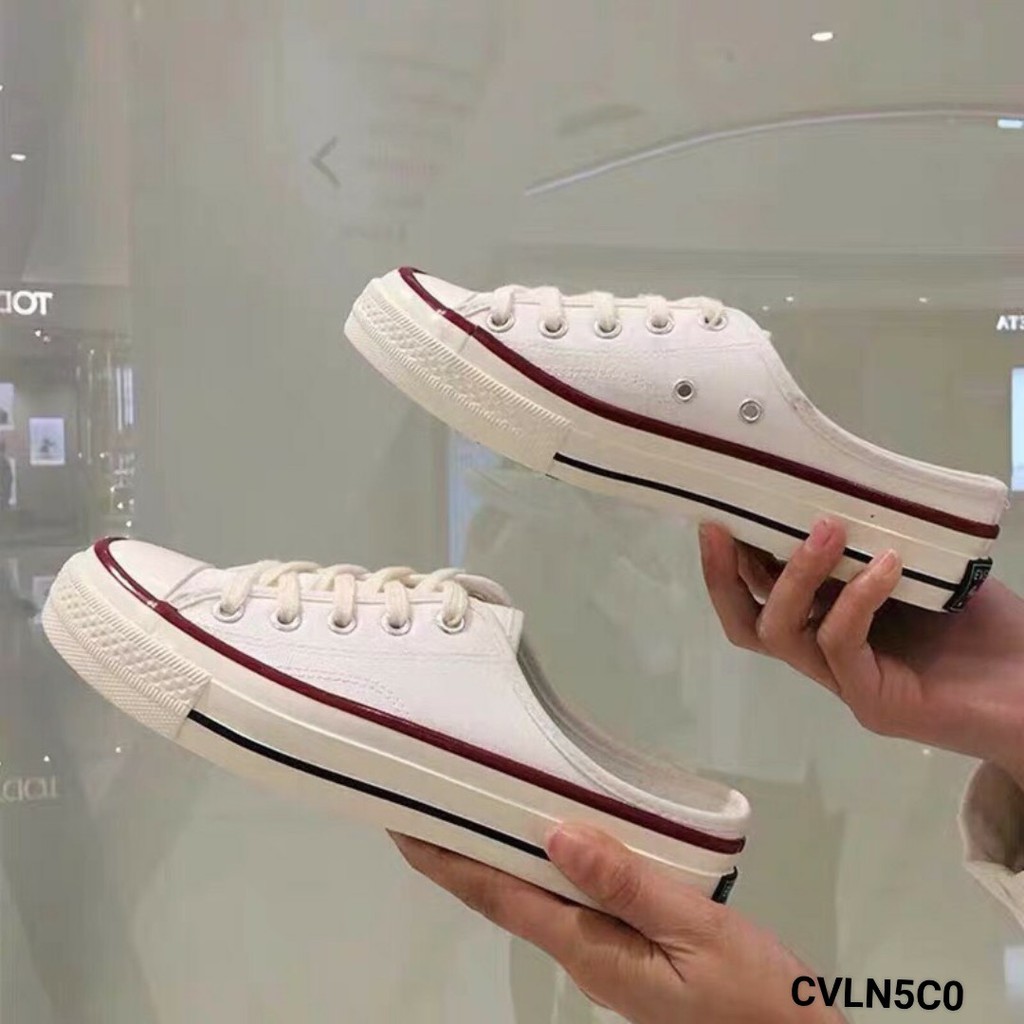 Giày Sục Sục Thể thao CV gót sao lười 3 màu cực xinh | BigBuy360 - bigbuy360.vn