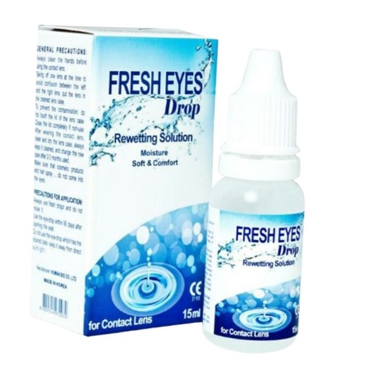 Nước nhỏ mắt đeo kính áp tròng Fresh Eyes