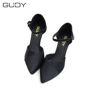 Giày cao gót GUMAC cách điệu 8P GD133