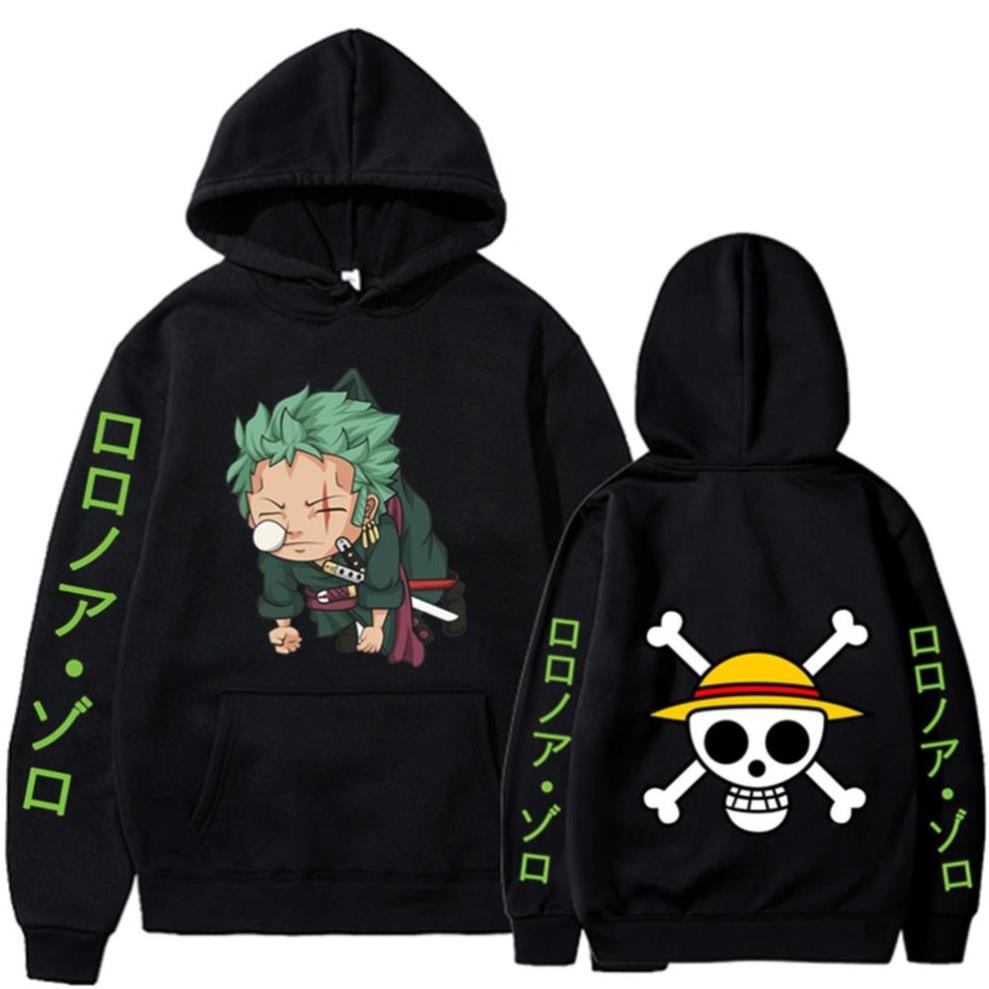 💖 Áo hoodie Zoro Anime One Piece đẹp siêu ngầu giá rẻ 💖 💖