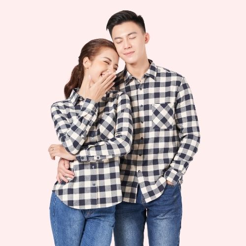 Áo sơ mi YODY nữ dài tay, sọc kẻ caro SMN4494 | BigBuy360 - bigbuy360.vn