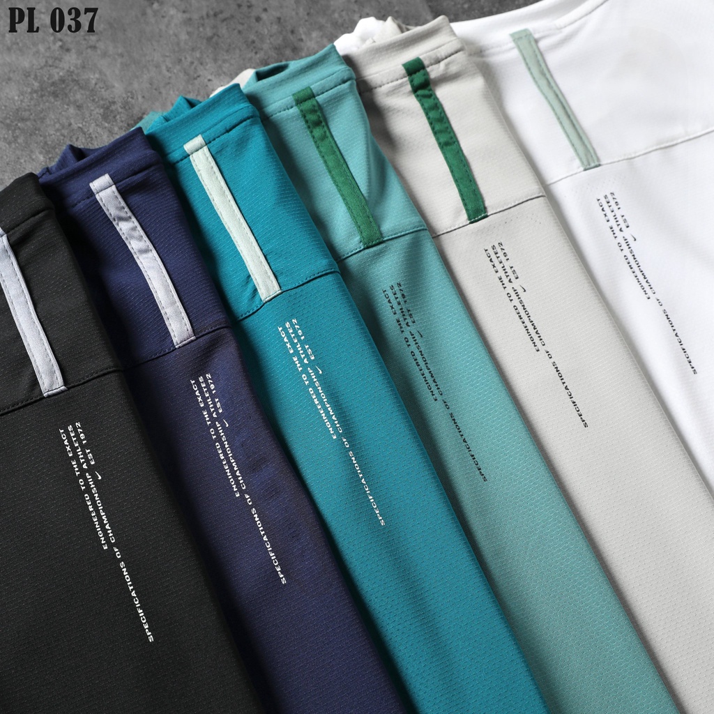 Áo thun thể thao, áo thun tập gym chất vải dệt kim chu kì siêu mịn mát, thấm hút tốt N1786