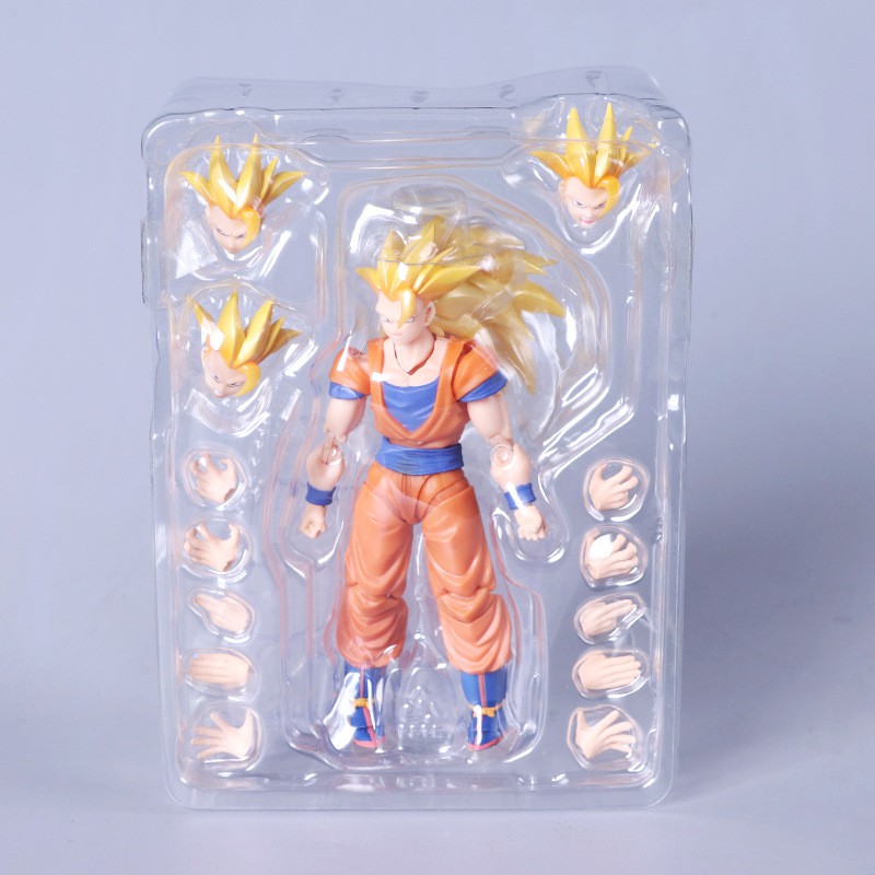 Mô hình SHF Son Goku Super Saiyan 3 Dragon Ball Z 16cm