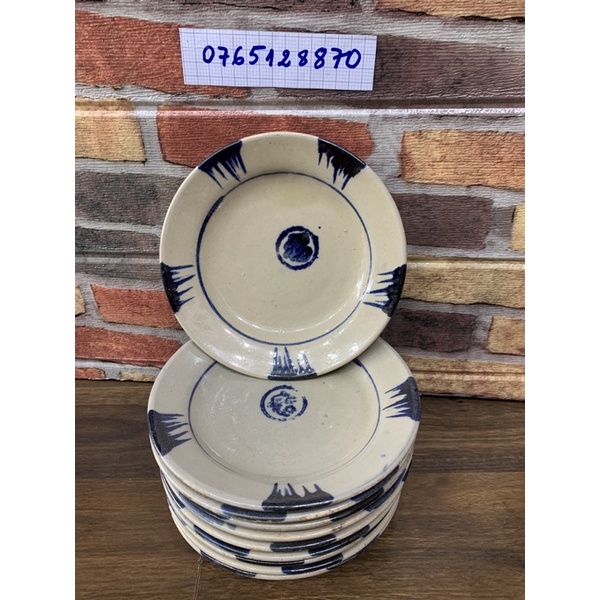 Sét 2 dĩa phết 18 cm