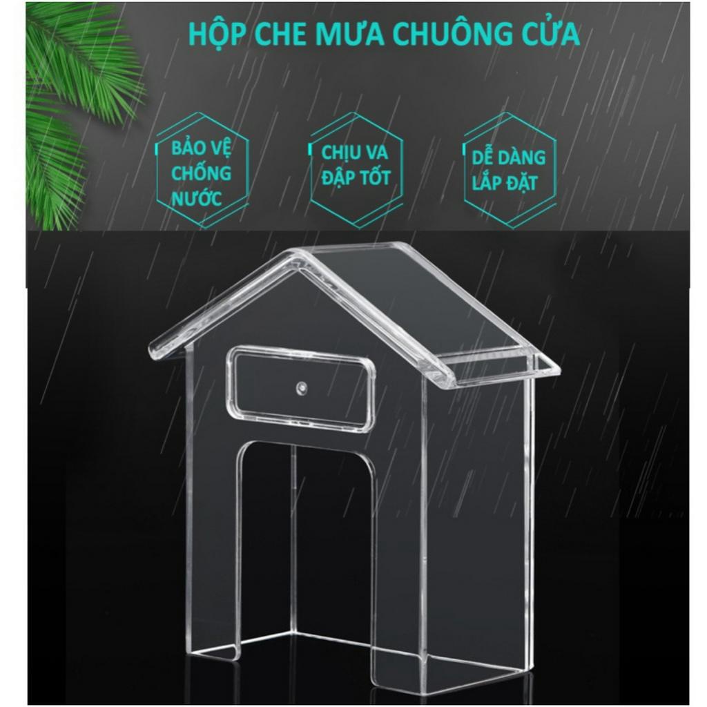 Hộp chống nước dành cho chuông cửa, chống nước bắn an toàn cho nút nhấn chuông