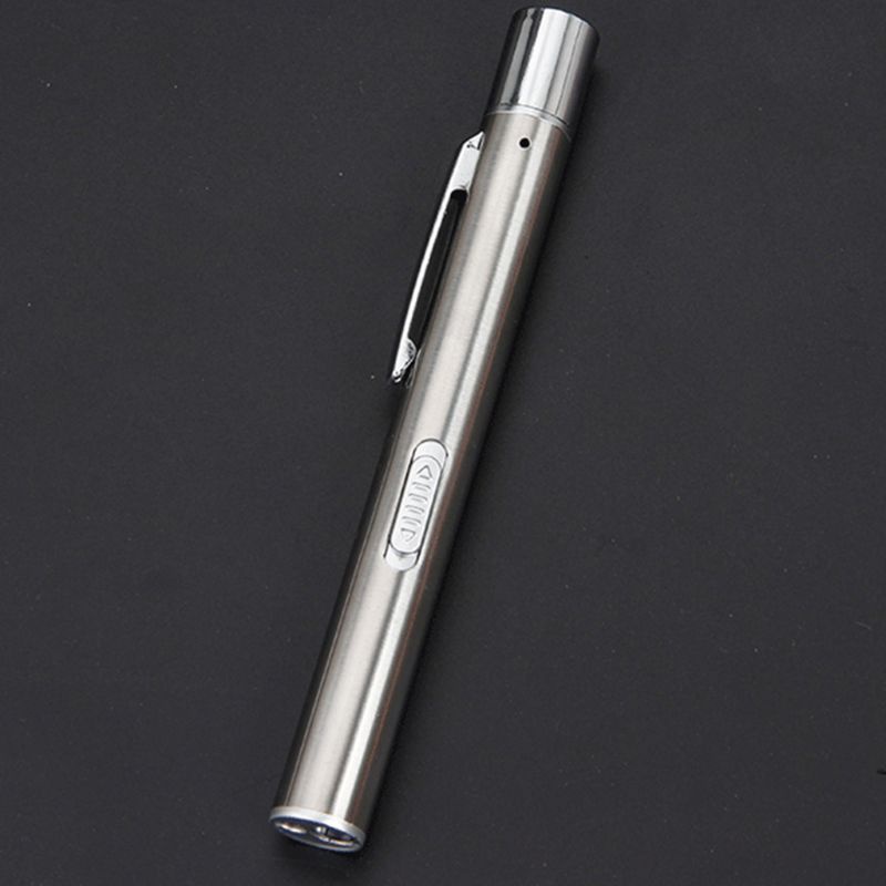 Đèn pin LED 2 trong 1 cỡ nhỏ sạc USB đa năng