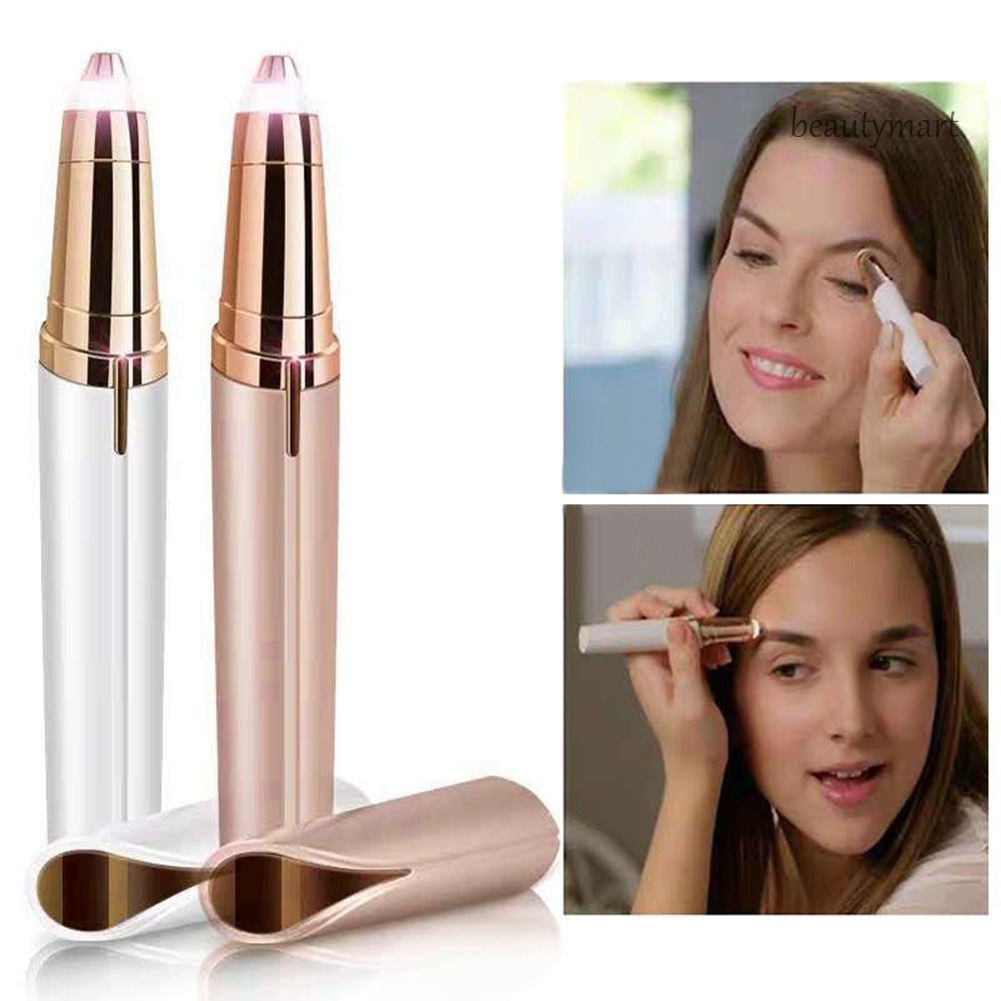[Hàng mới về] Máy tỉa lông mày bằng điện không gỉ cho nữ