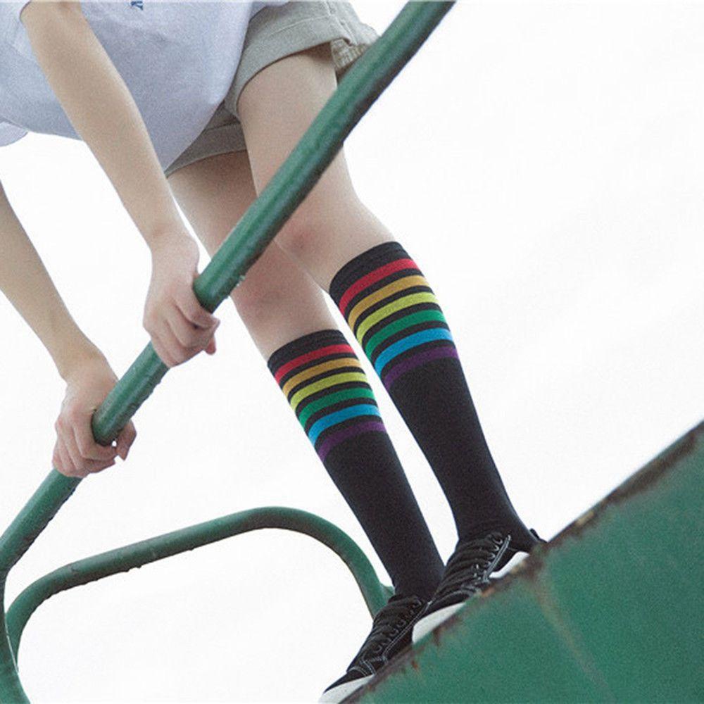 ROWANS Tất Cotton Dài Qua Gối Thời Trang Chơi Bóng Đá