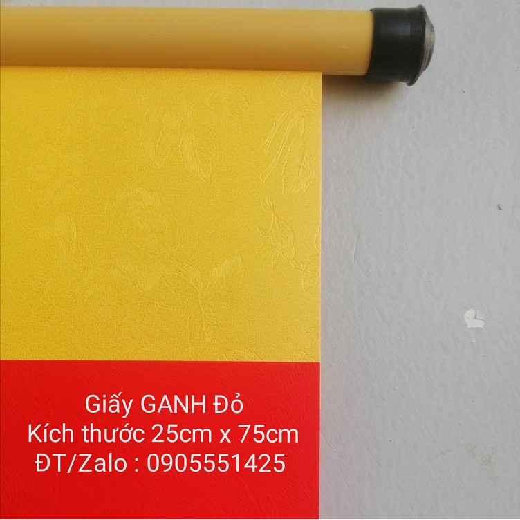 Bộ 10 tấm giấy GANH ĐỎ KÈM NẸP treo. Giấy, nghiên, bút lông, mực tàu viết thư pháp. Mành tre, biểu lụa viết thư pháp