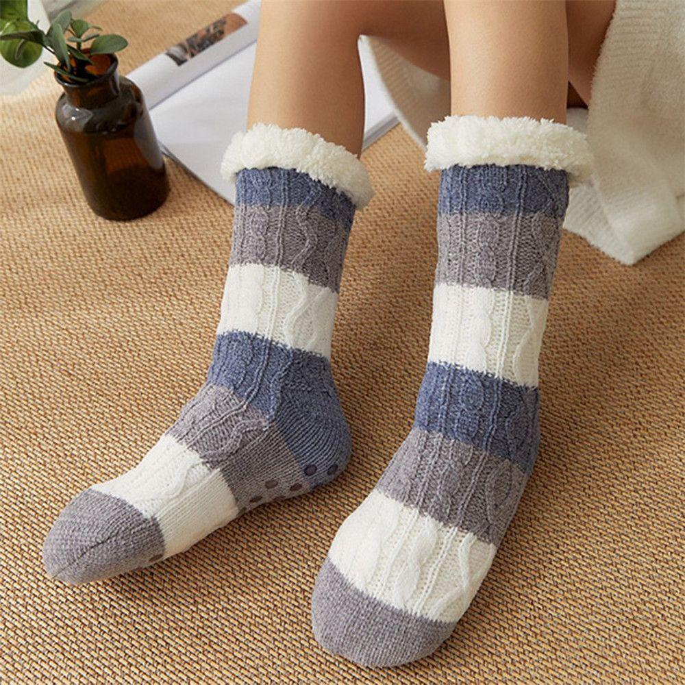 Vớ Giữ Ấm Mùa Đông Dày Dặn Chống Trượt