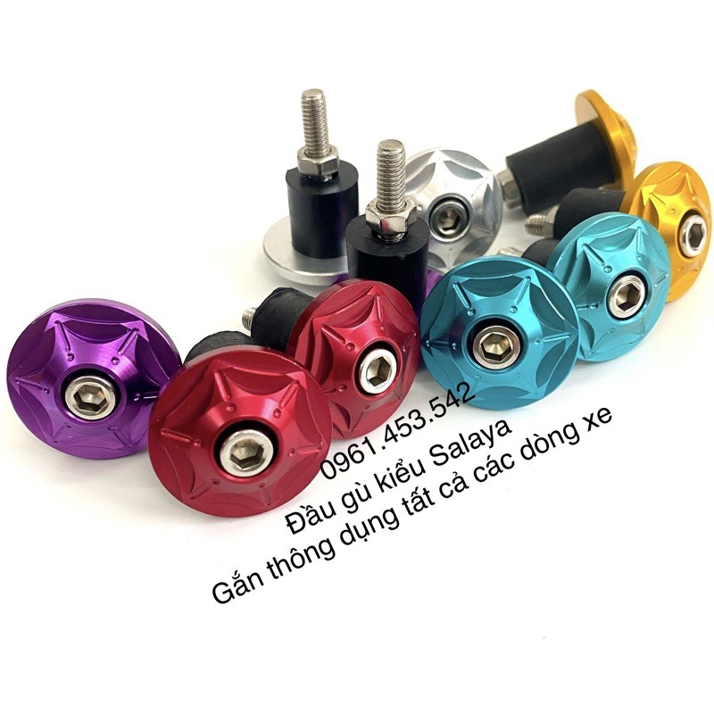 Đầu gù bao tay kiểu Salaya.Nhôm CNC đủ màu