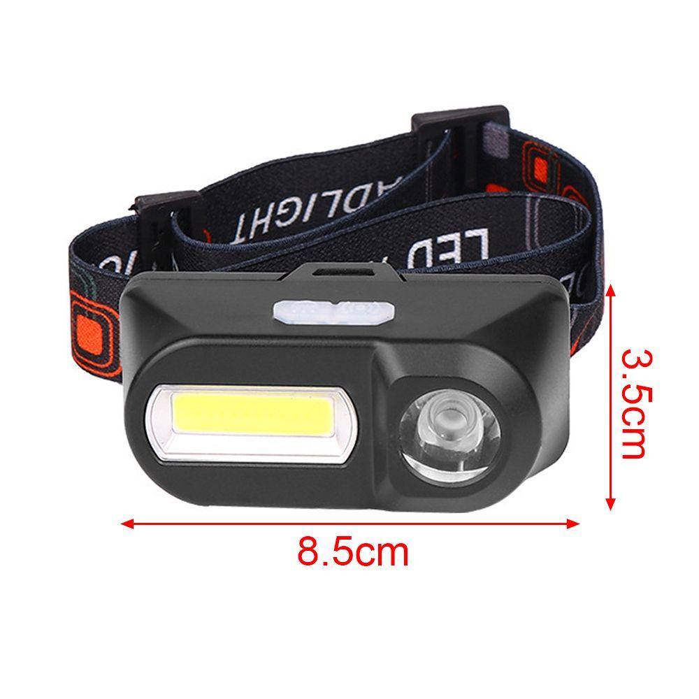 LONTIME Đèn LED COB Đeo Trán Làm Việc Có Thể Sạc Lại Bằng Cổng USB