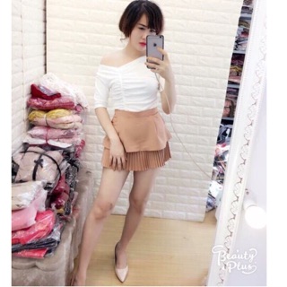 Váy quần dập ly