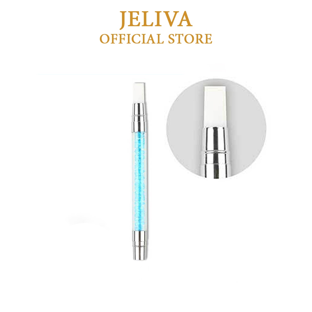 Bút đẩy sticker đầu silicon JELIVA phụ kiện nail