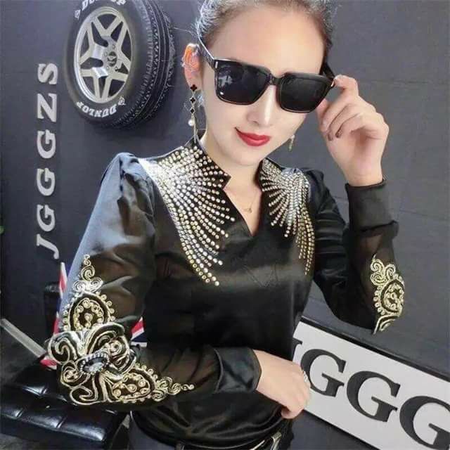Áo đính hạt cao cấp