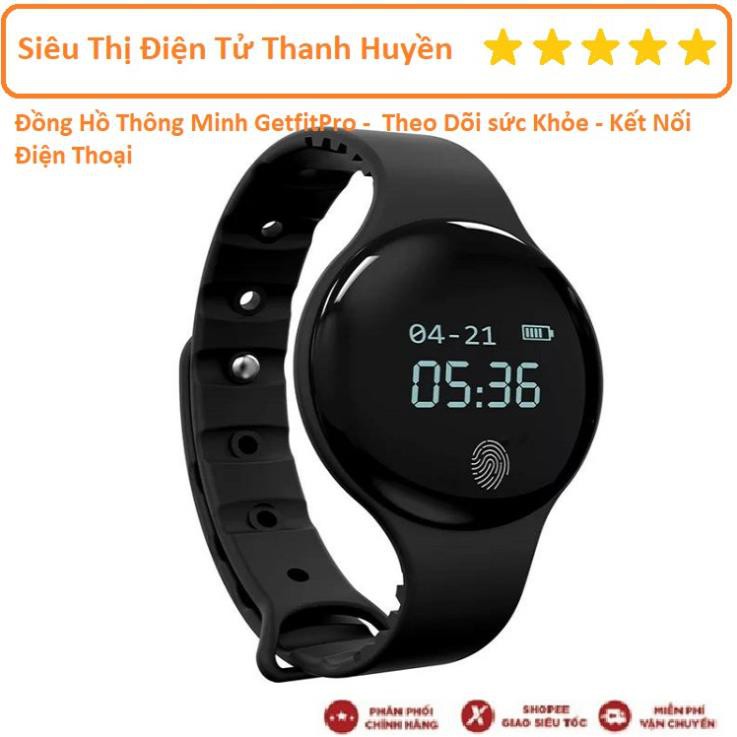 Mua ngay Đồng Hồ Thông Minh GetfitPro, Đồng Hồ Theo Dõi sức Khỏe, Kết Nối Điện Thoại [Freeship 10k]