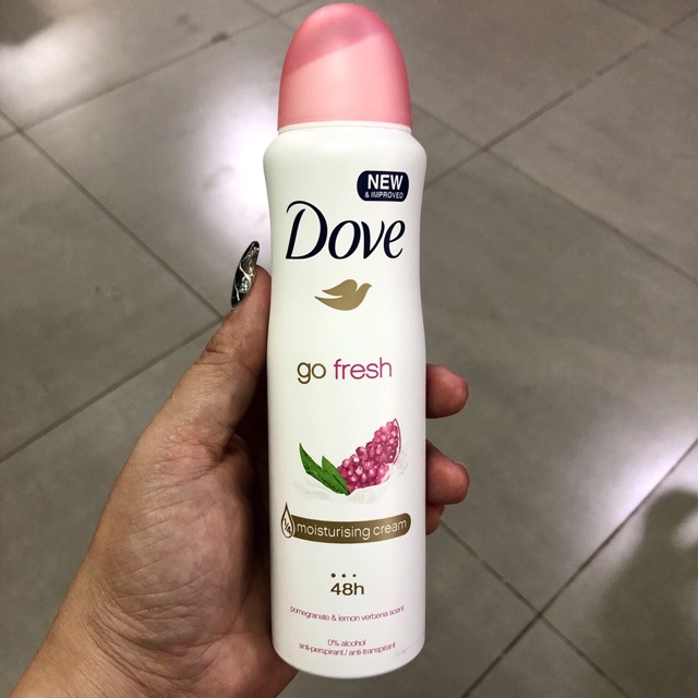 Xịt khử mùi toàn thân Dove Original dưỡng trắng da 48h