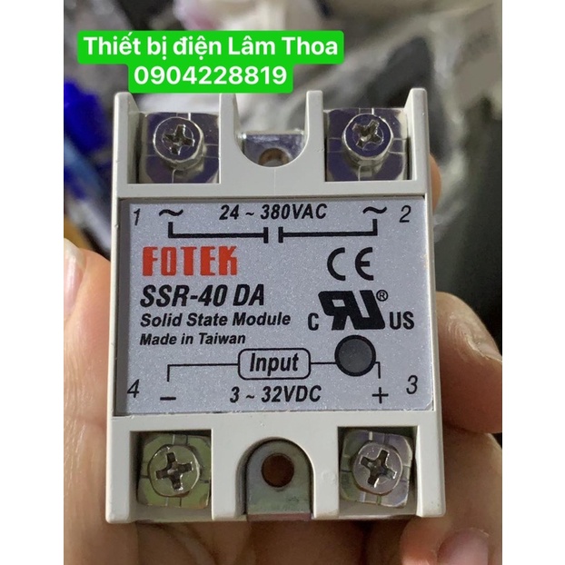 Rơle bán dẫn SSR-25,40,60,80,100- DA / AA/ VA/ DD