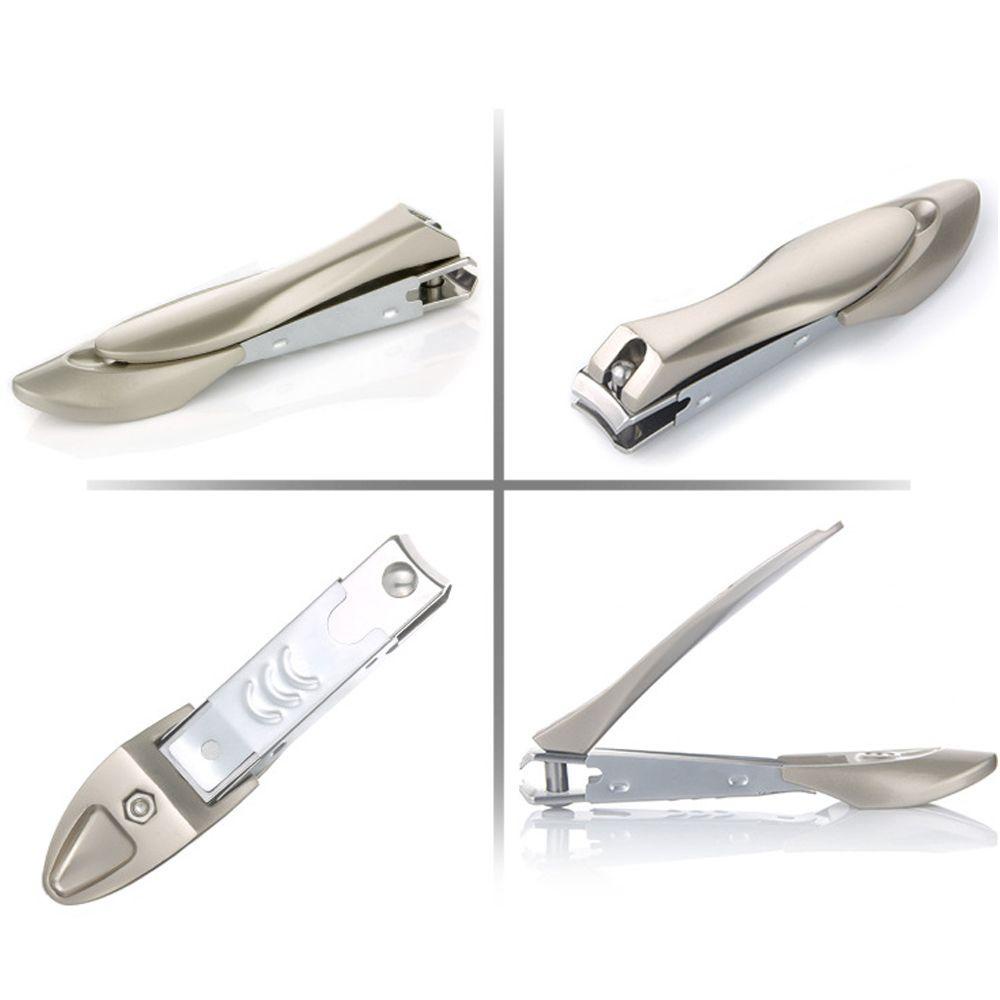MELODG Kềm Cắt Móng Tay Bằng Thép Không Gỉ Chống Trượt Thời Trang
