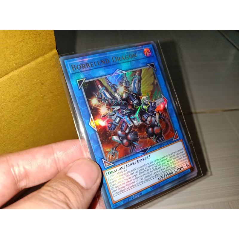 thẻ bài: Borrelend Dragon - GFP2-EN006 - Ultra Rare 1st Edition