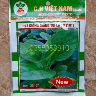 Hạt giống rau mồng tơi