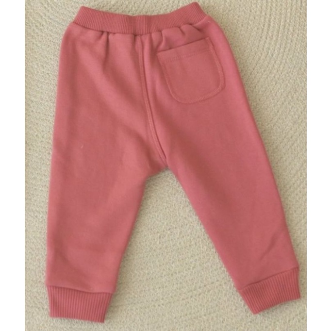 Lil little love - Quần dài nỉ bo gấu túi ốp cho bé 5-18kg