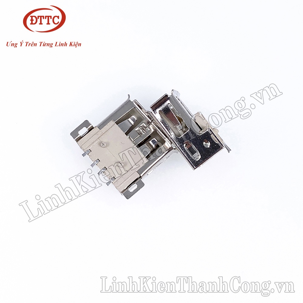 Cổng USB Cái 2.0 Type A 4 Chân Loại Dán SMD