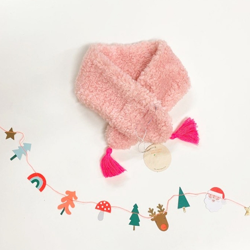 Khăn Choàng Cổ Dày Dặn Giữ Ấm Mùa Đông Cho Bé