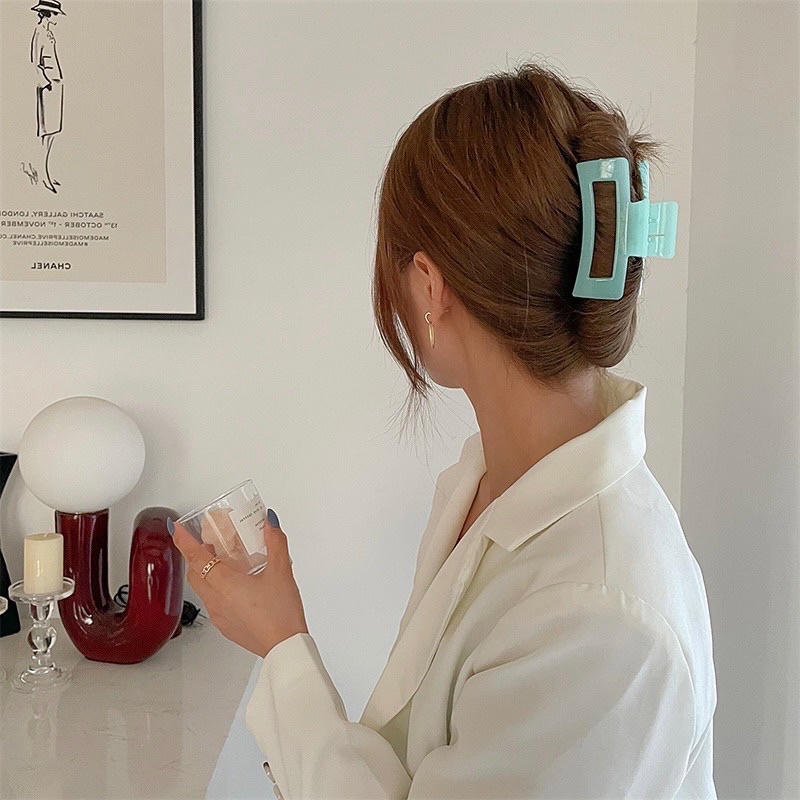 Kẹp tóc chữ nhật kiểu hàn quốc