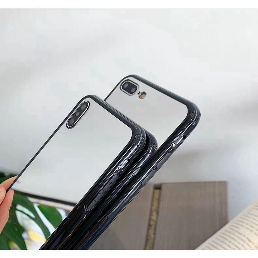 🌈Hàng sẵn sàng💝 Ốp điện thoại mềm mặt tráng gương cho OPPO Reno3 Pro K3 F11 Pro K1 F7 F5 F9 F1s F3 F1 Plus