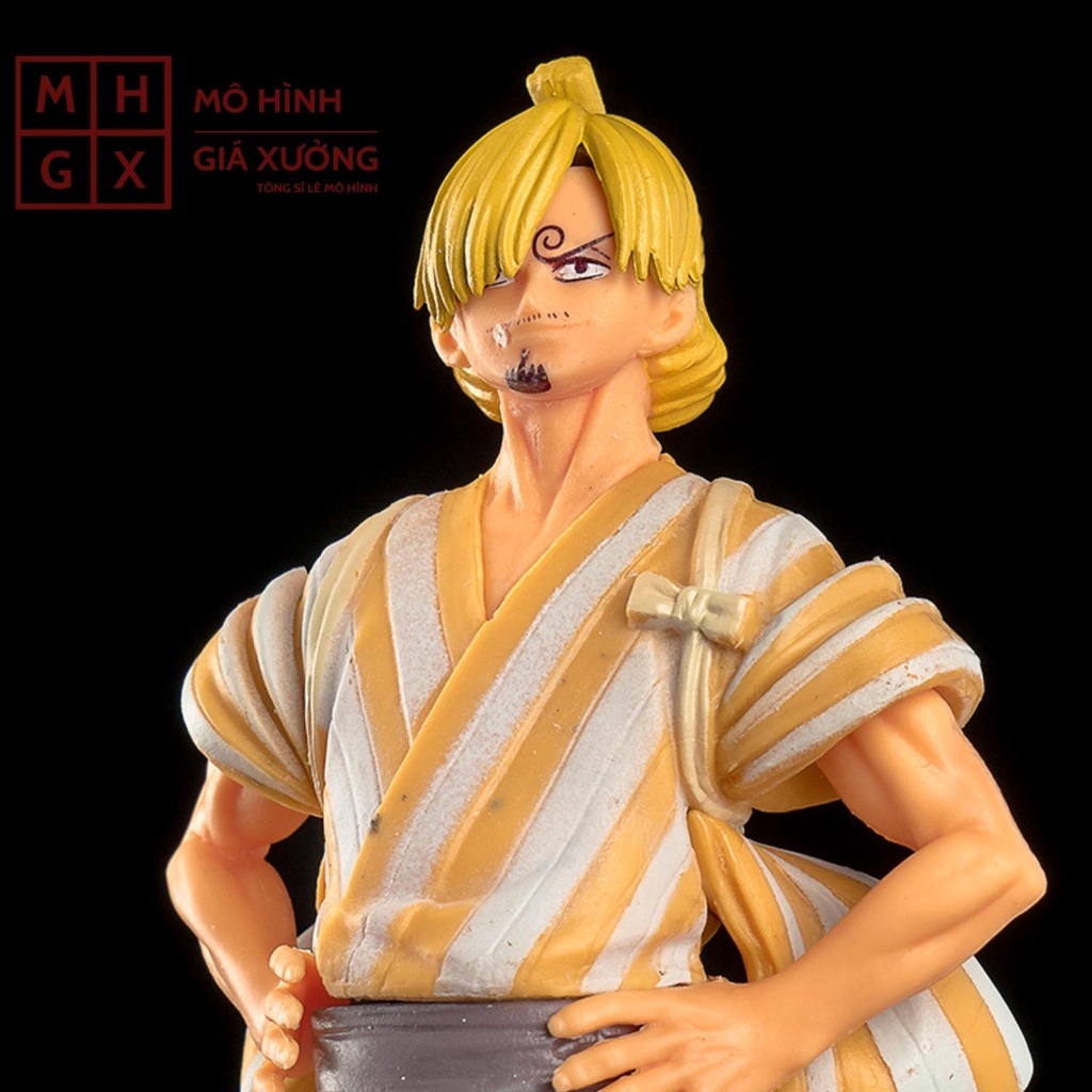 Mô hình One Piece Sanji ở wano quốc cao 17cm , figure one piece vinsmoke sanji , mô hình giá xưởng