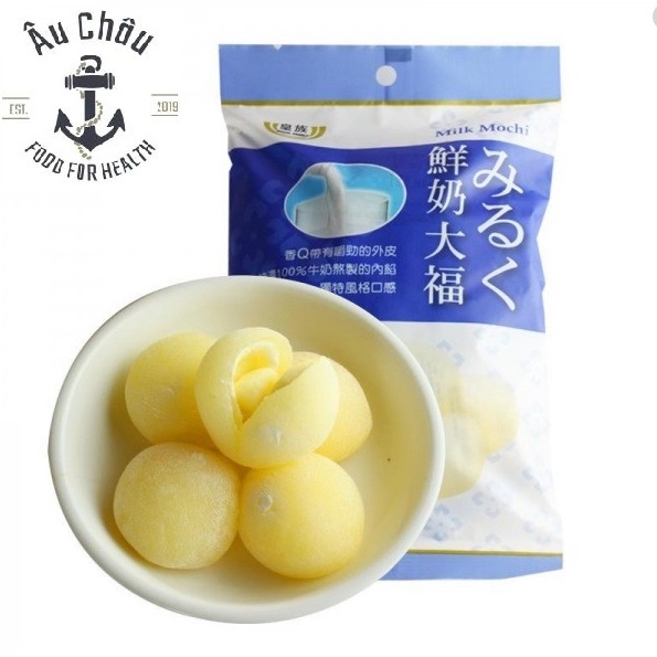 Bánh mochi Đài Loan kem lạnh Royal Family dẻo ngon vị sữa ít calo 120g 9 bánh