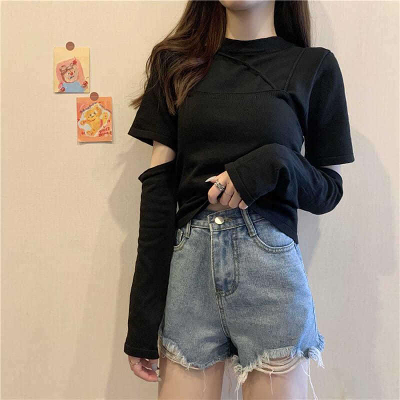 Áo Kiểu Hàn Quốc Thiết Kế Ngọt Ngào Thời Trang Mùa Thu Mới