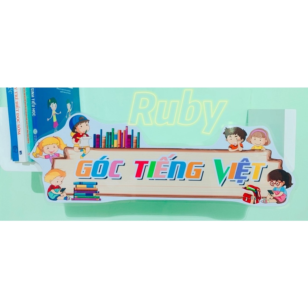 Bảng tên góc - Đồ dùng dạy học Ruby