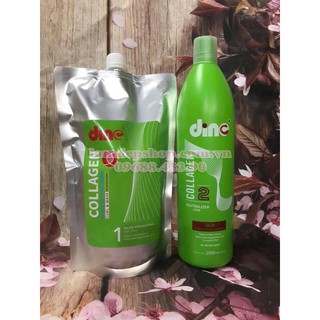 Kem duỗi, uốn tóc - Dino - Collagen - Uốn nóng siêu dưỡng, siêu định hình