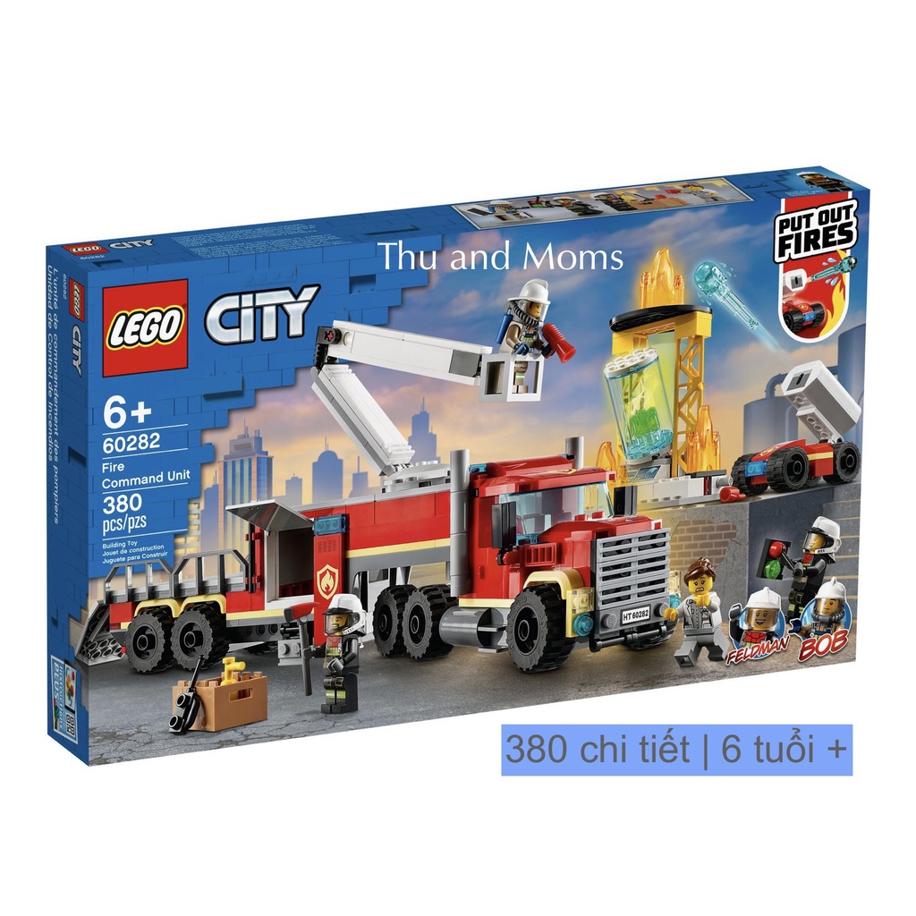 Lego City 60282 xe cứu hoả ( Đồ chơi xếp hình - Do choi xep hinh )