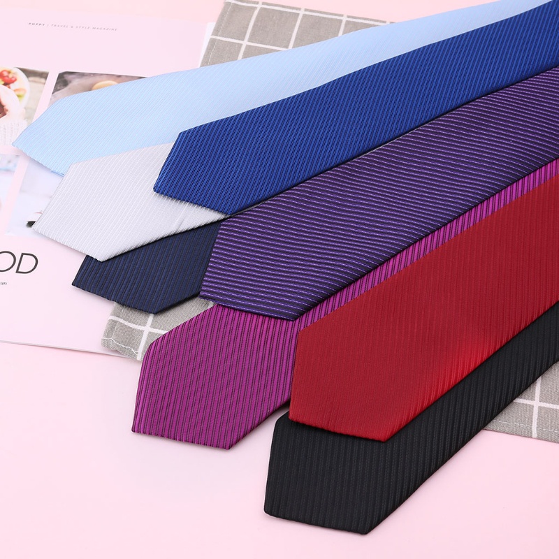 Cà Vạt Họa Tiết Sọc Thời Trang Sang Trọng Cho Nam