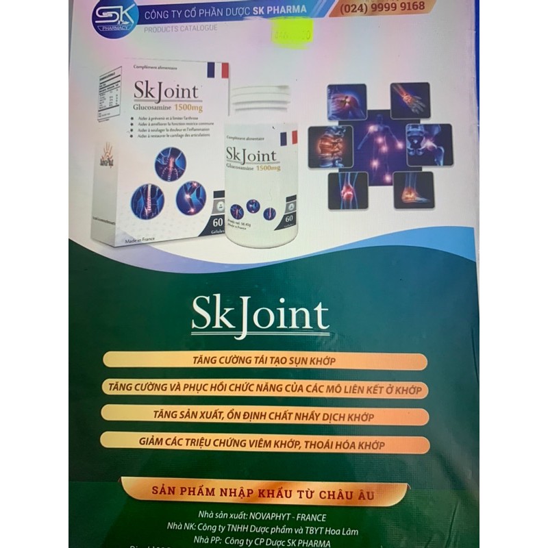 Viên uống tái tạo sụn khớp SkJoint