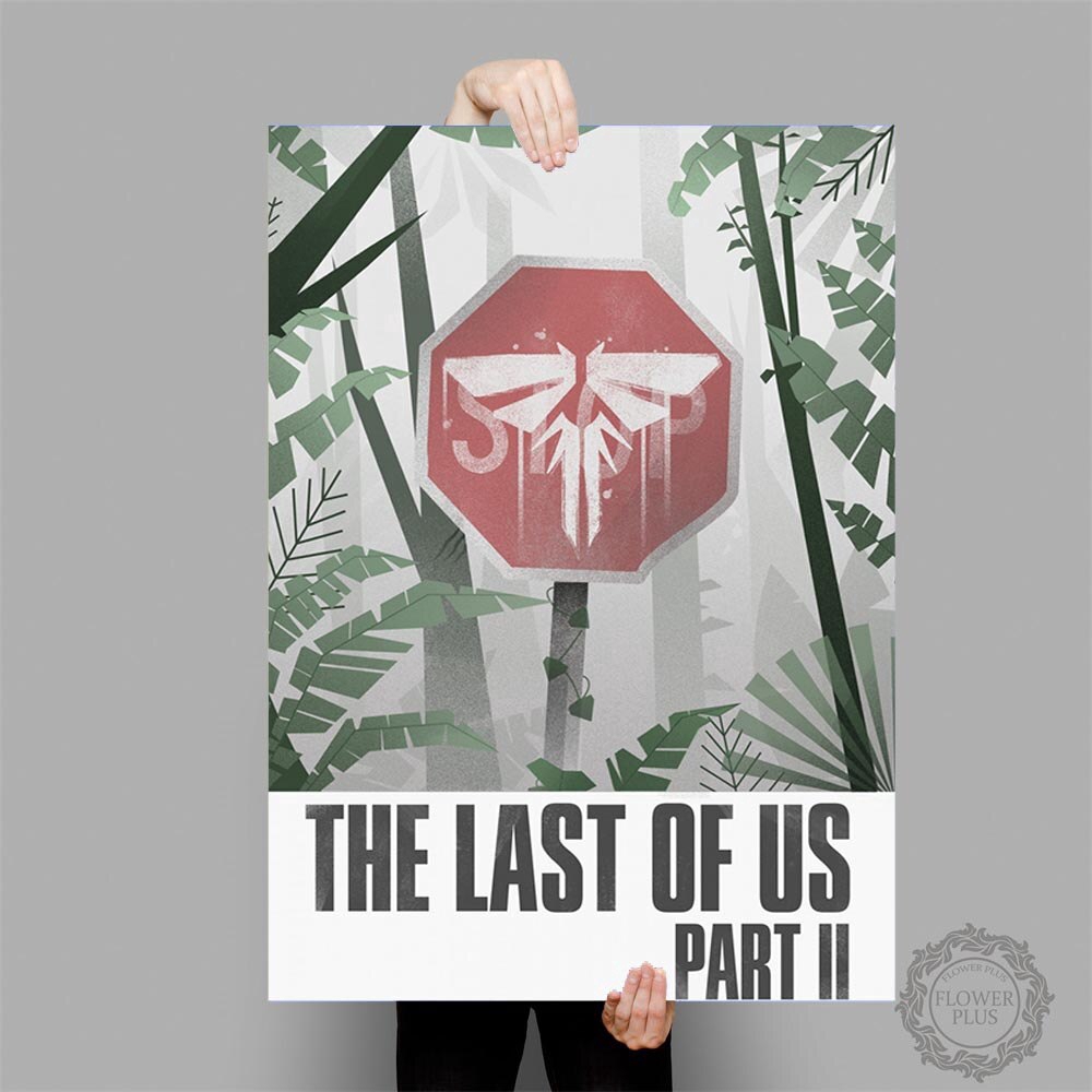 Tranh Treo Tường Trang Trí Hình Game The Last Of Us