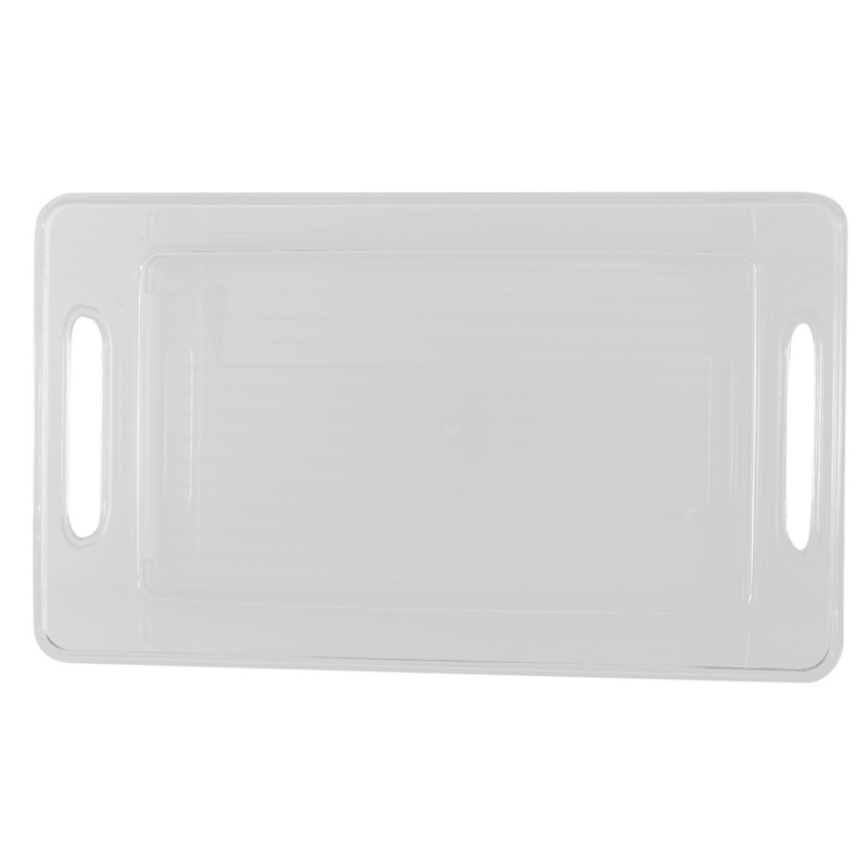Set 6 khay nhựa đựng thực phẩm trong suốt có thể xếp chồng tiện dụng