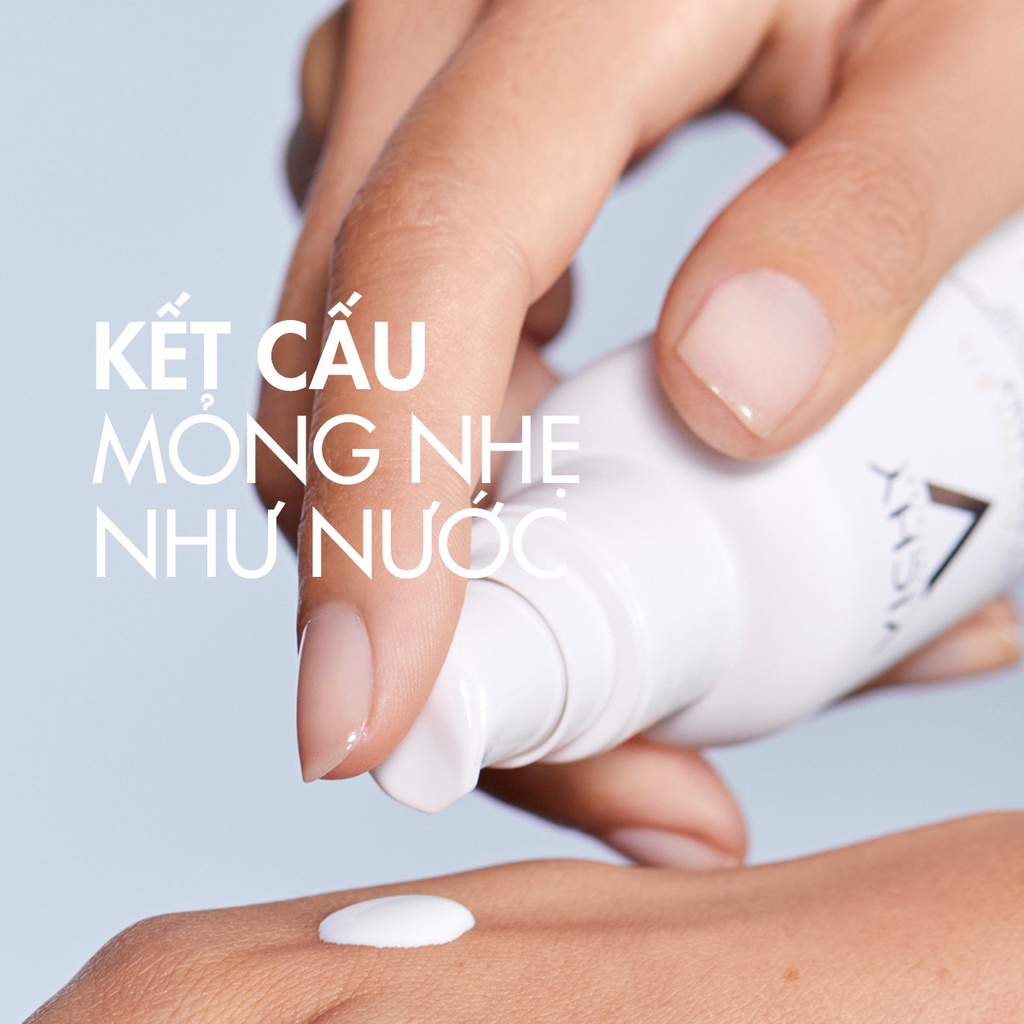 Gel chống nắng bảo vệ da và ngăn ngừa thâm nám, đốm nâu, nếp nhăn Vichy UV Age daily 50ml