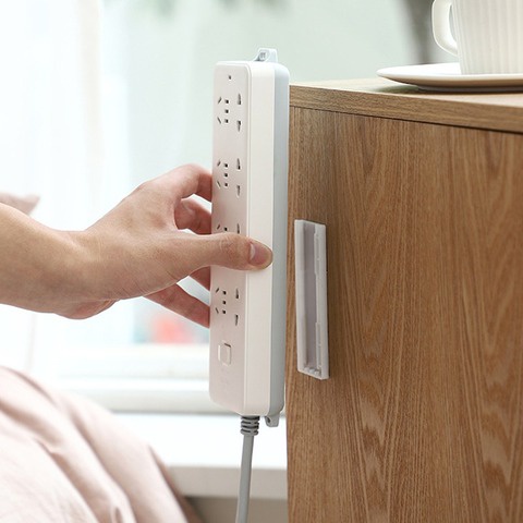 Giá đỡ ổ cắm điện gắn tường đa năng tiện dụng thích hợp cho văn phòng