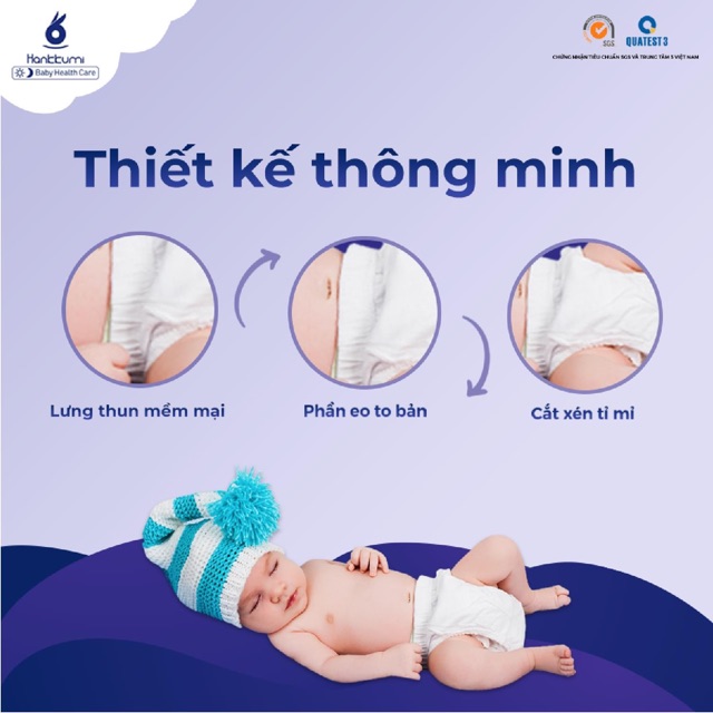 [ Tặng quà ] Combo 2 Bỉm Quần Hankkumi nhập khẩu chân ái cho các mom bỉm sữa M42/L40