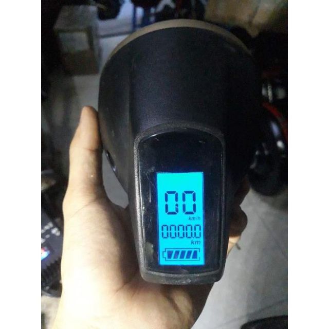 Bộ đèn Pha xe điện 133s Cao Cấp phiên bản Màn hình báo Pin LCD