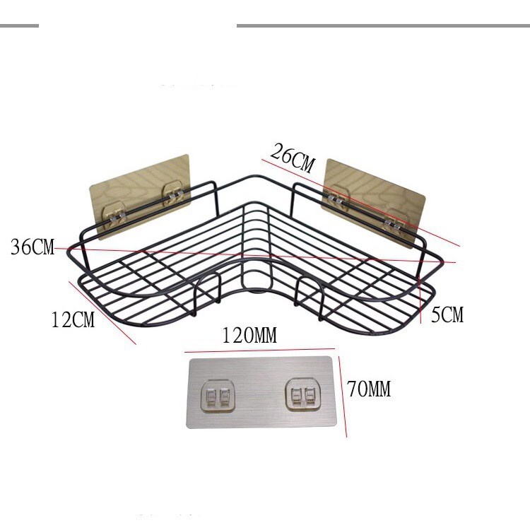 Kệ Góc Nhà Tắm Dán Tường Các Loại