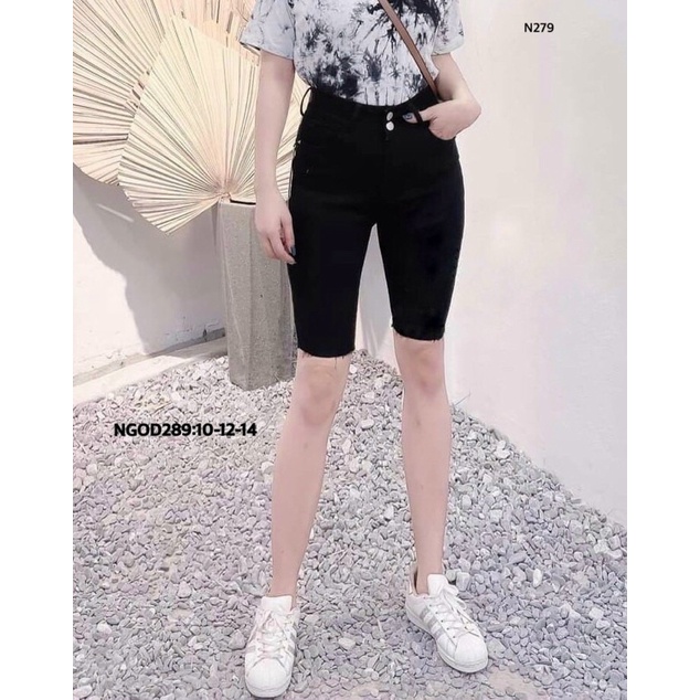 Bigsize QUẦN NGỐ 2 KHUY LƯNG CAO SKINNY