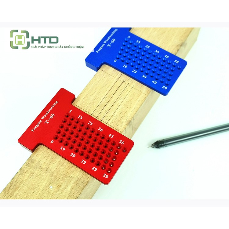 Thước đo chữ T-60 - Thước đo định vị lỗ