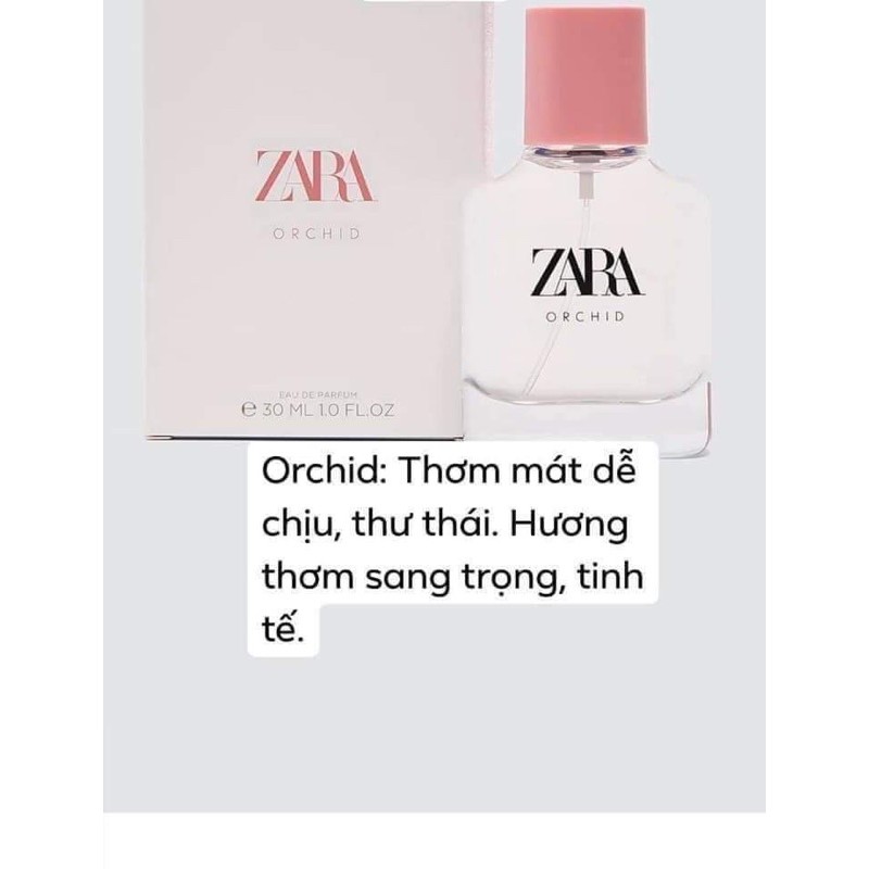Sale Set Nước Hoa Zara 2 Chai Gardenia & Orchid (Hàng Châu Âu) - 30ml/1 chai