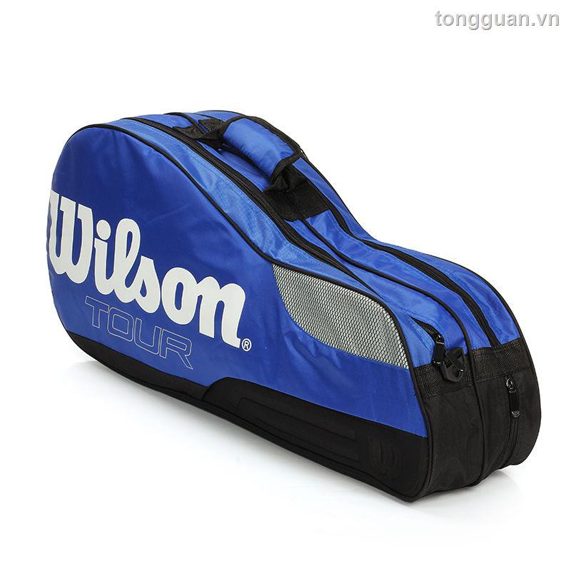 Bộ 4 túi đựng vợt tennis thiết kế 6 ngăn tiện dụng
