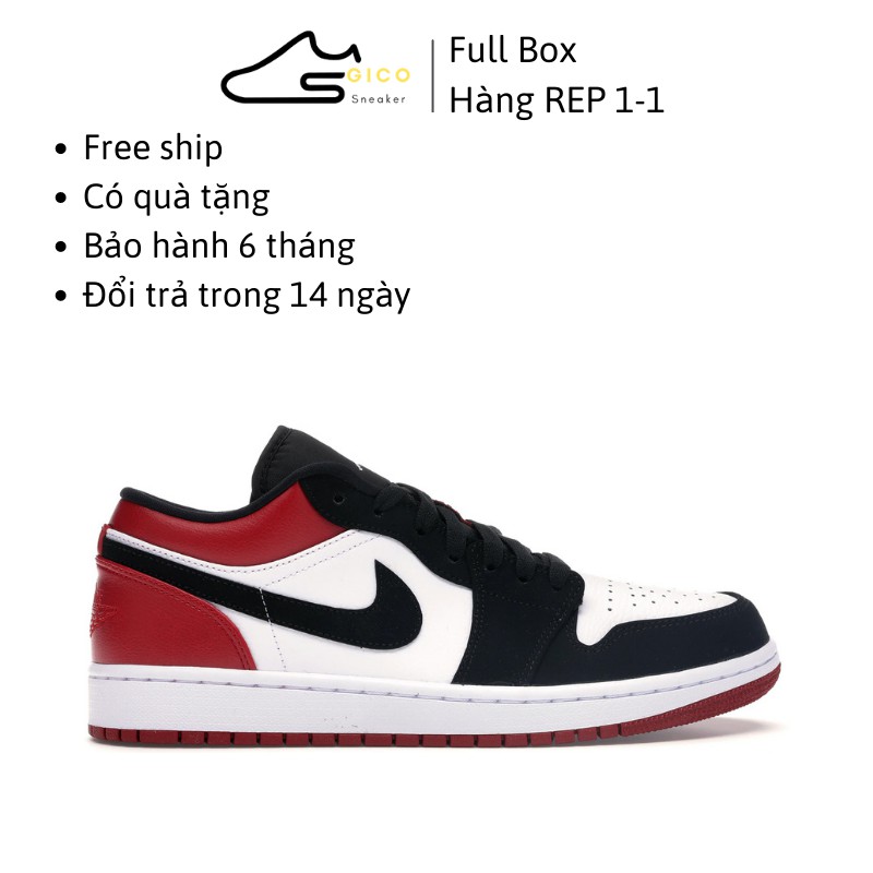 Giày jordan 1 low cổ thấp sneaker thể thao nam nữ tăng chiều cao hàng cao cấp